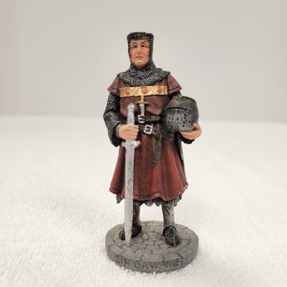 Sir Gawain from sculptures series resin hand‎ painted figurine